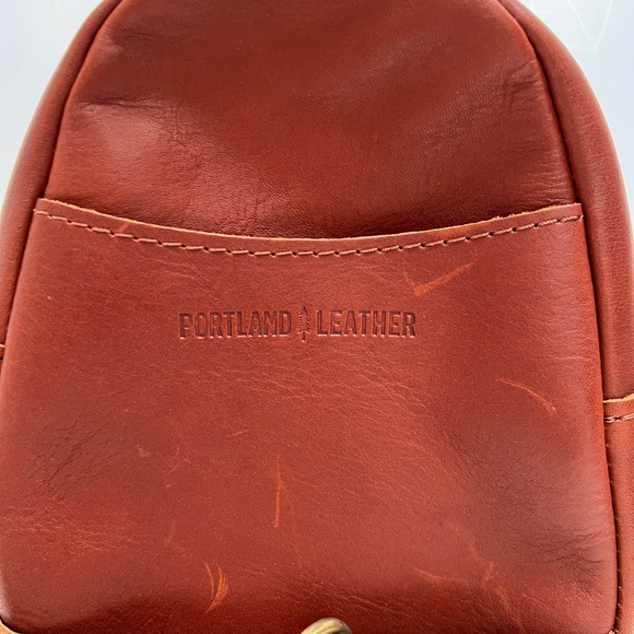 EUC! Portland Leather Sydney Sling In Nutmeg - Picture 9 of 11